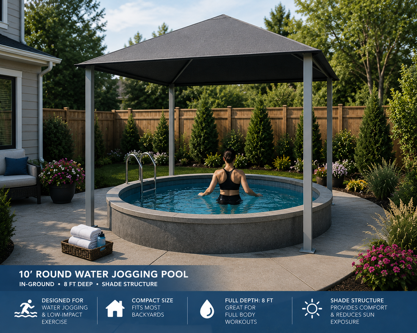 Water Jogging Pool Blueprint