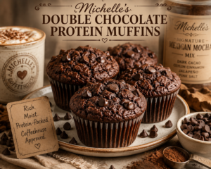 Michelle's Double Chocolate Protein Muffins
