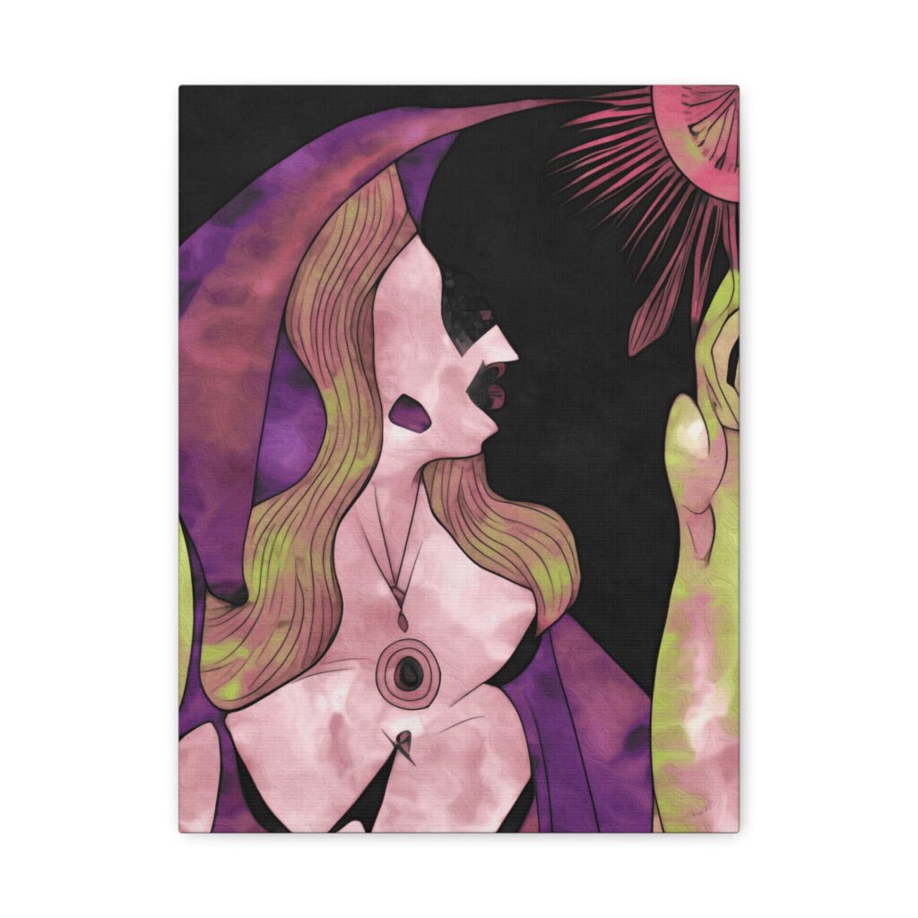 Broken Angel Art Canvas Print