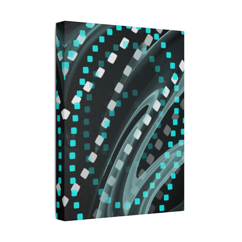 Beads Satin Canvas Wall Art