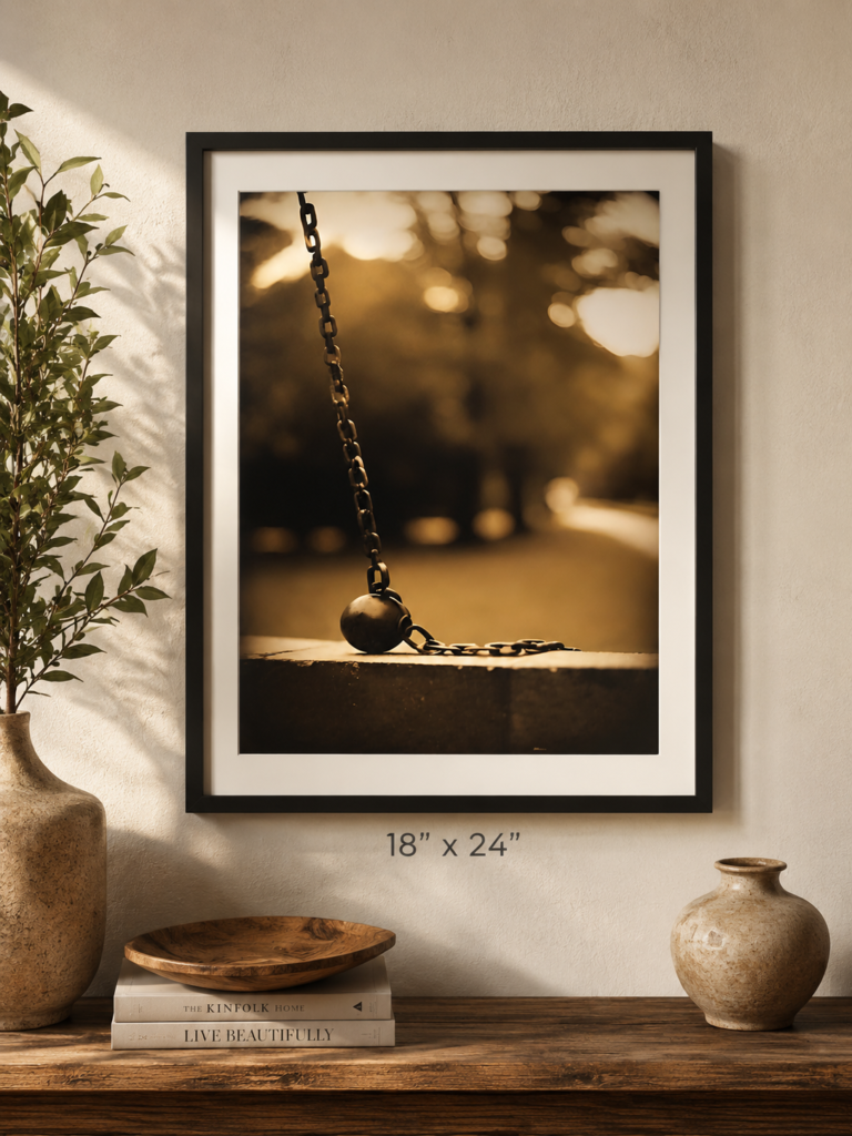 Art on the Chain Photographic Art Print