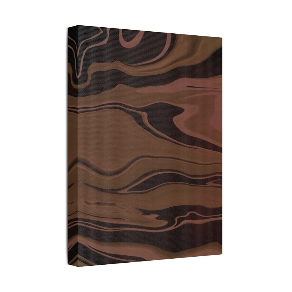 Desert Storm Satin Canvas Art Print