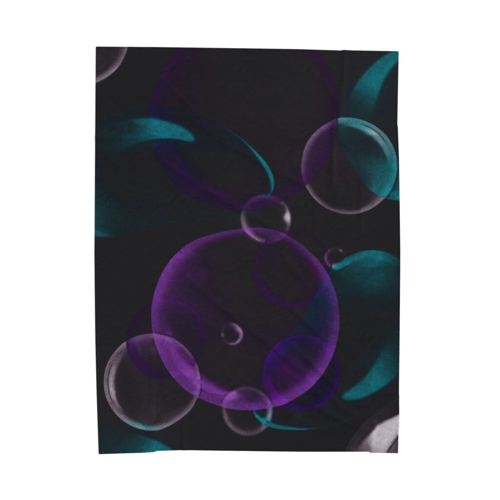 Universes Velveteen Plush Blanket