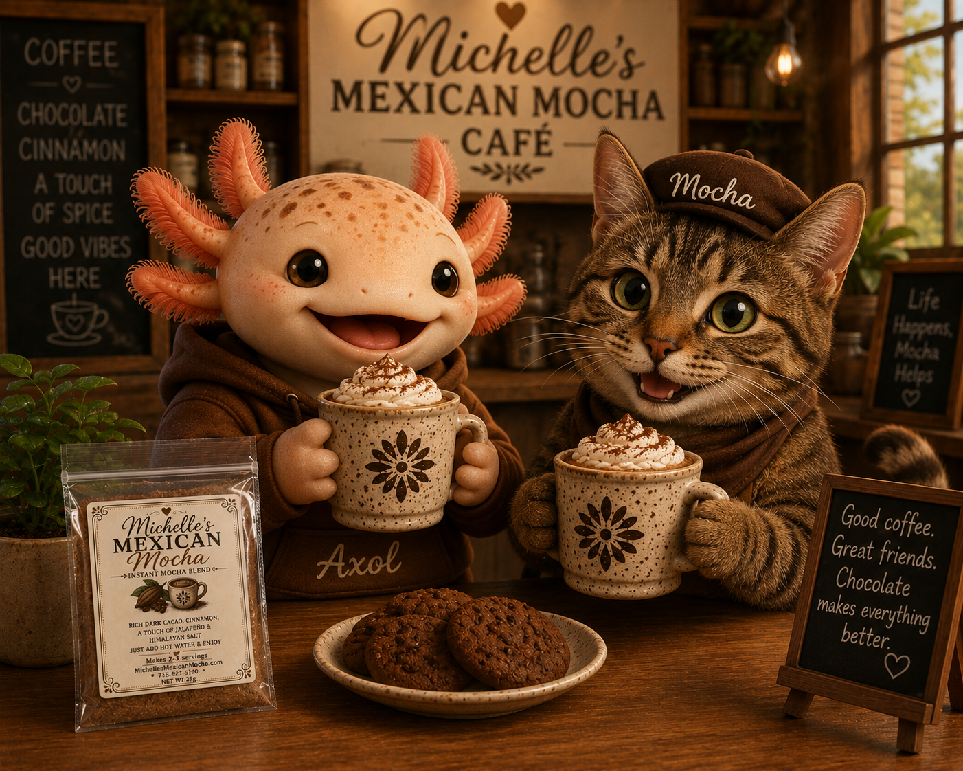 Axol & Mocha: The Cacao Chronicles - Image 2