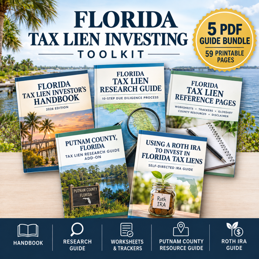 Florida Tax Lien Investing Toolkit – 5 PDF Guide Bundle